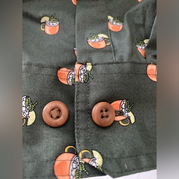 Men’s button down Moscow mule Duluth untucked slim fit button down size L tall - Picture 5 of 6